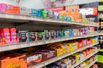 Candy aisle in Union Market