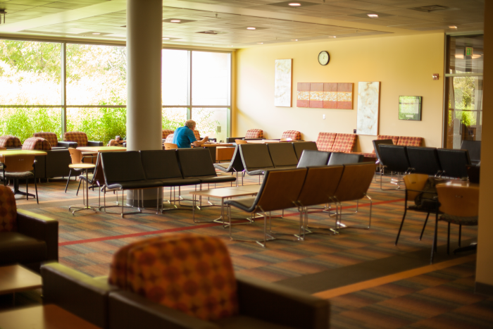 Quiet lounge