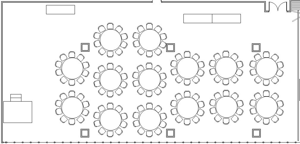 Banquet Seating @ Rounds