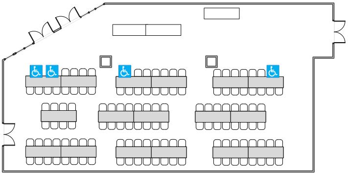 Banquet Seating @ Rectangles