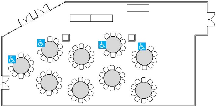 Banquet Seating @ Rounds