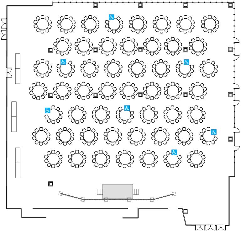 Banquet Seating @ Rounds